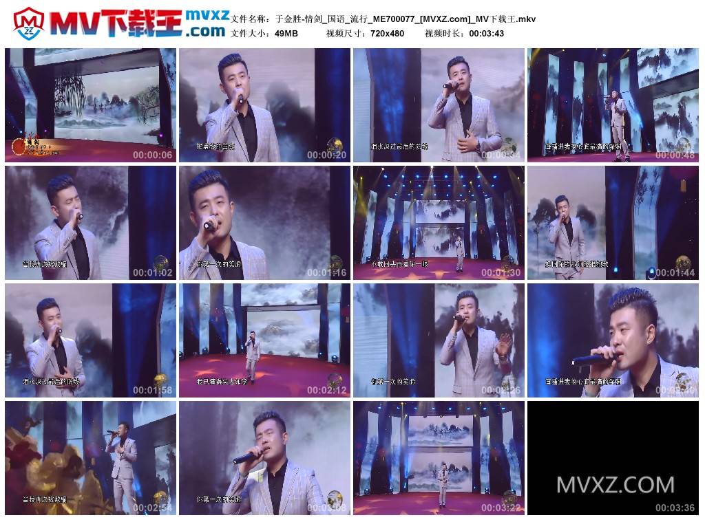 于金胜-情剑_国语_流行_ME700077